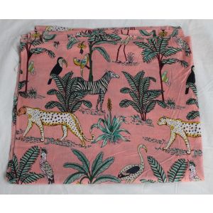 Quilting Fabric Handmade Jungle Print Fabric Chhipa-56