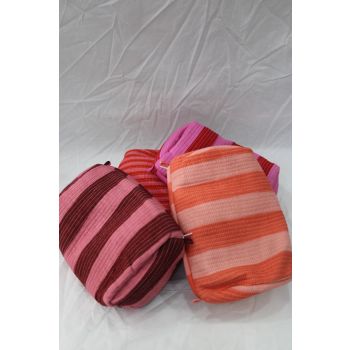 Indian cotton handmade striped pouch sets Chhipa-70