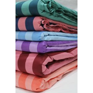 Multi Striped Fabric Cotton Sewing By Yard Fabric Chhipa-74