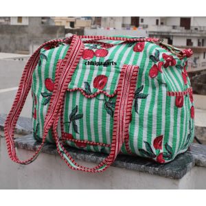 Cotton Shopping Bag New Print Duffle Bag Chhipa-113